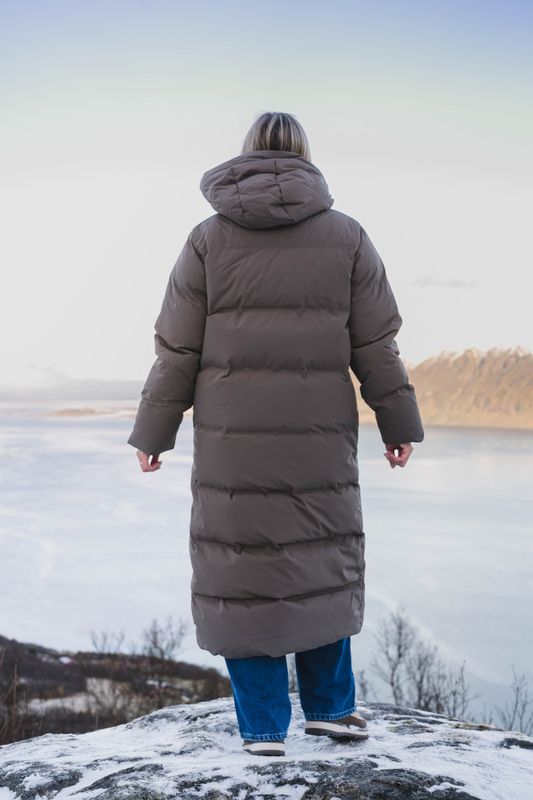 Glittertind Down Jacket Taupe 