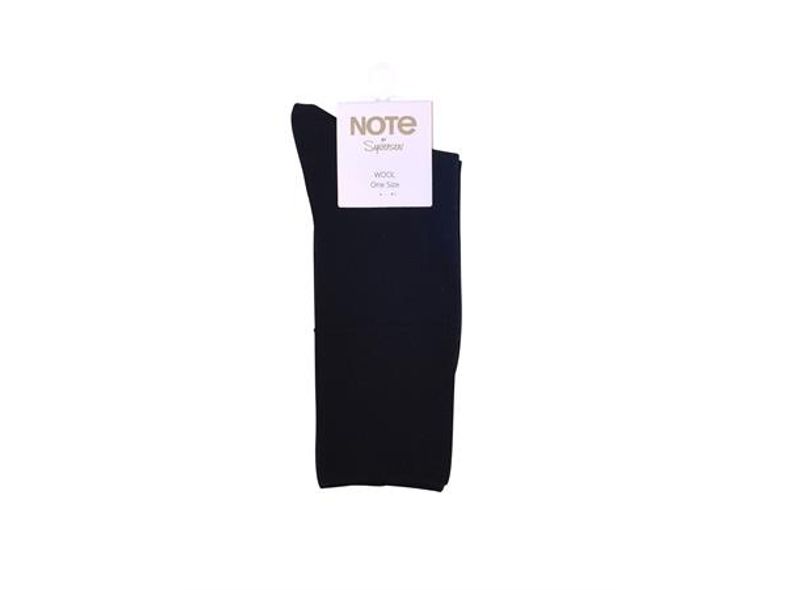 Note Fine Wool Comfort Top Black 