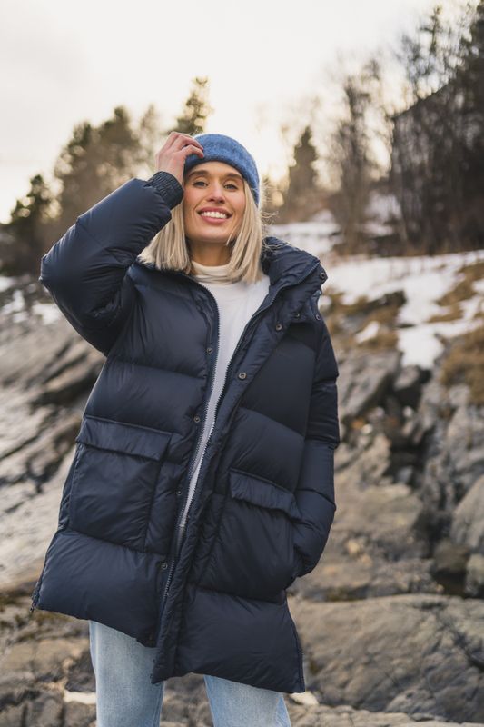 Sol Down Jacket Navy 