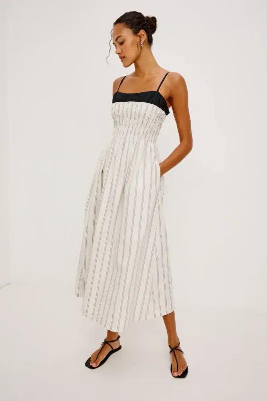 Primrose Dress Palma Stripe