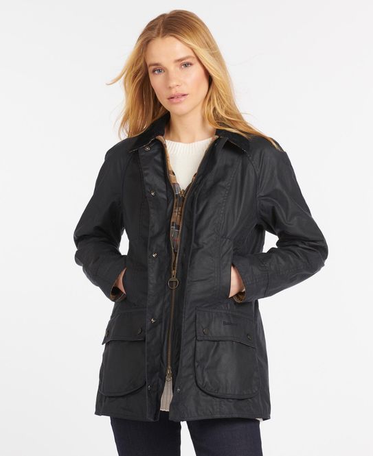 Hovedbilde Beadnell Wax Jacket Navy 