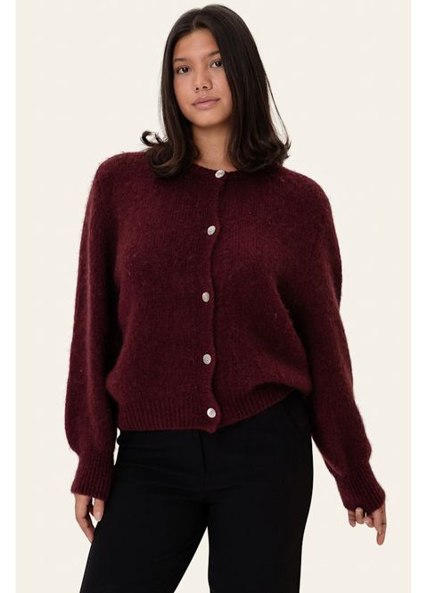 Hovedbilde Idaic Cardigan Bordeaux 