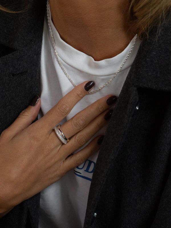 Smooth Ring Silver