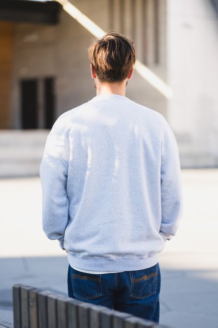 Hovedbilde Baptown Sweater Heather Grey 