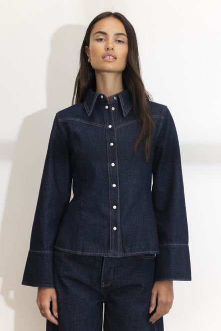 Hovedbilde Cora Shirt Dark Blue