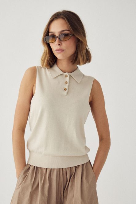 Hovedbilde Maxine SL Knit Oyster 
