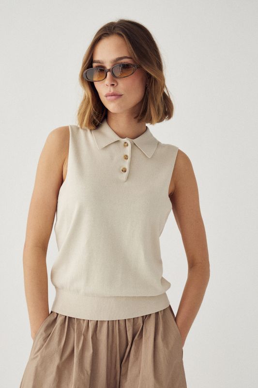 Maxine SL Knit Oyster 