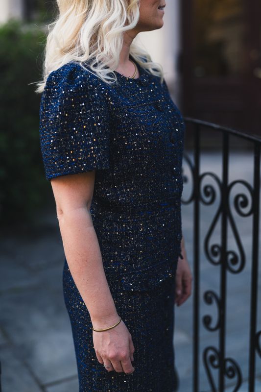 Stassie Mini Dress Navy 