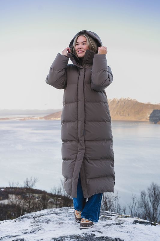 Glittertind Down Jacket Taupe 