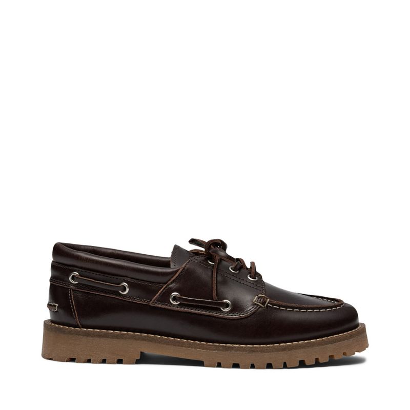 Alvina Leather Dark Brown 