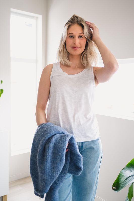 Jacksonville Tank Top White 