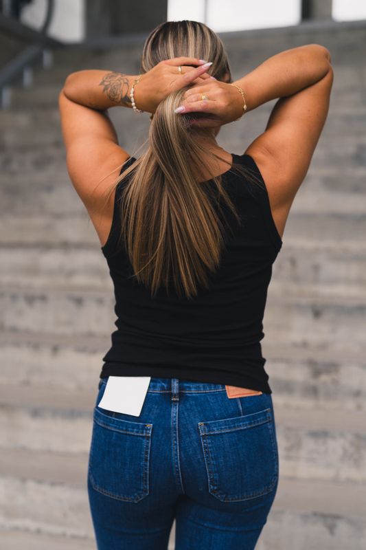 Gubbe Rasmia SL Top Black 