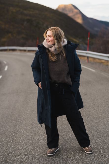 Hovedbilde Bjorli Down Coat Deep Sea 