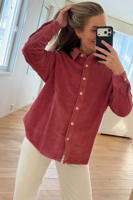 Hovedbilde Padow Shirt Vintage Rosewood 