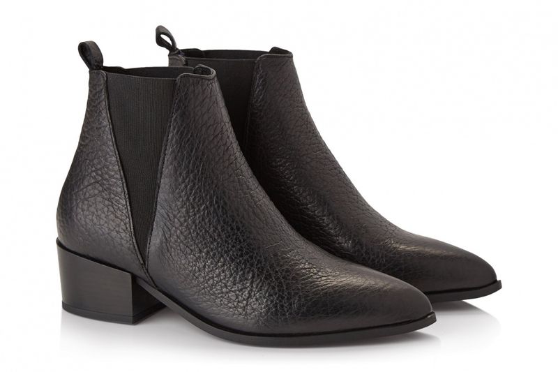 Karen Boots Black Structure