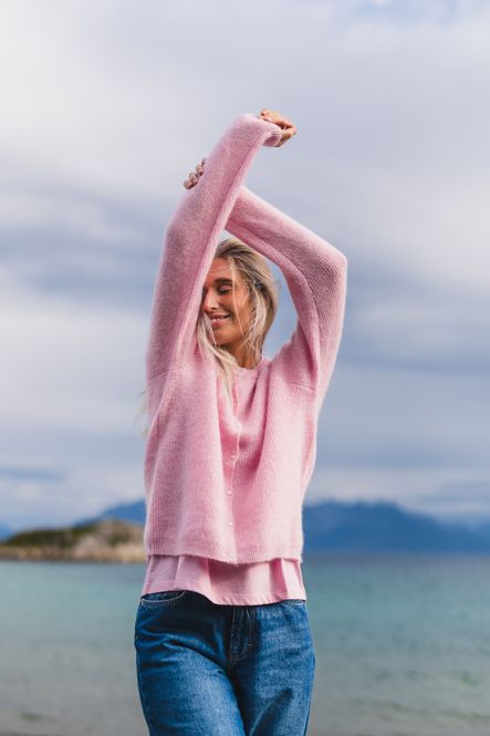 Hovedbilde Amalie Cardigan Sweet Lilac 