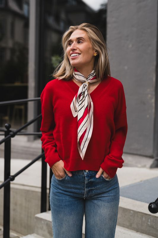 Lee Sweater Tango Red 