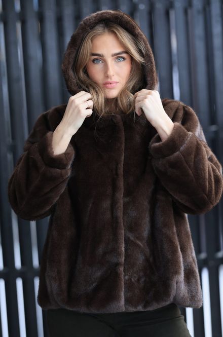 Hovedbilde Velvet Fur Hoodie Cocoa 