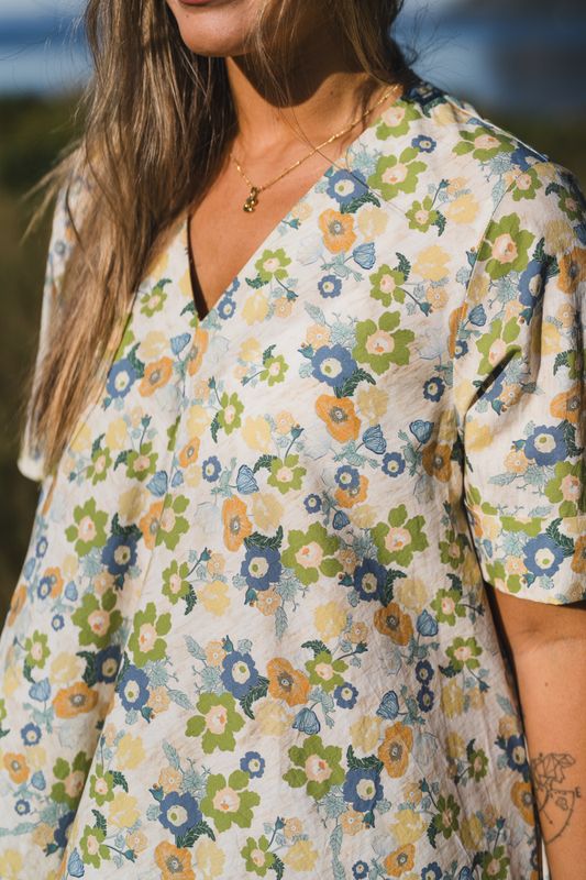 Eva Flower Print As Is 