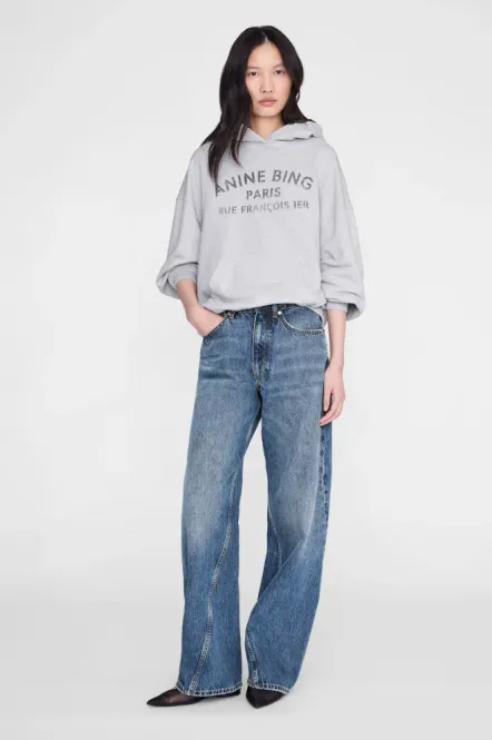 Hovedbilde Harvey Sweatshirt Paris Stencil Heather Grey 