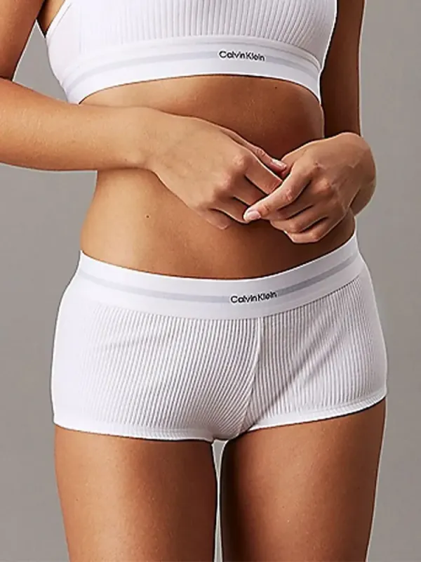 Boyshort White 