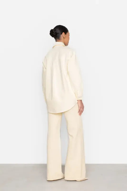 Alex Shirt Light Yellow 