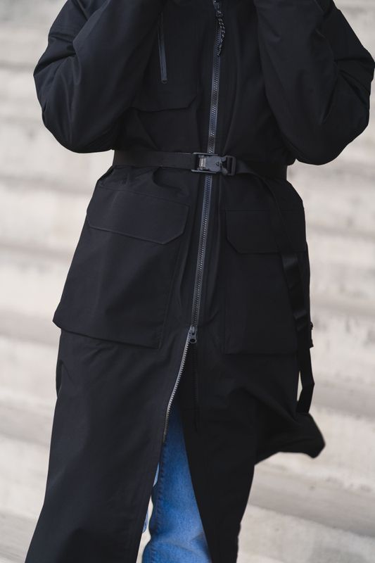 Klipra Coat Black 