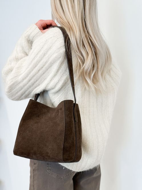 Hovedbilde Sac Mini Suede Truffle 