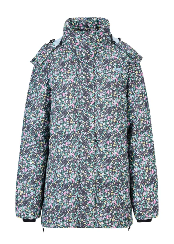 Snow Puffer Flower Black 