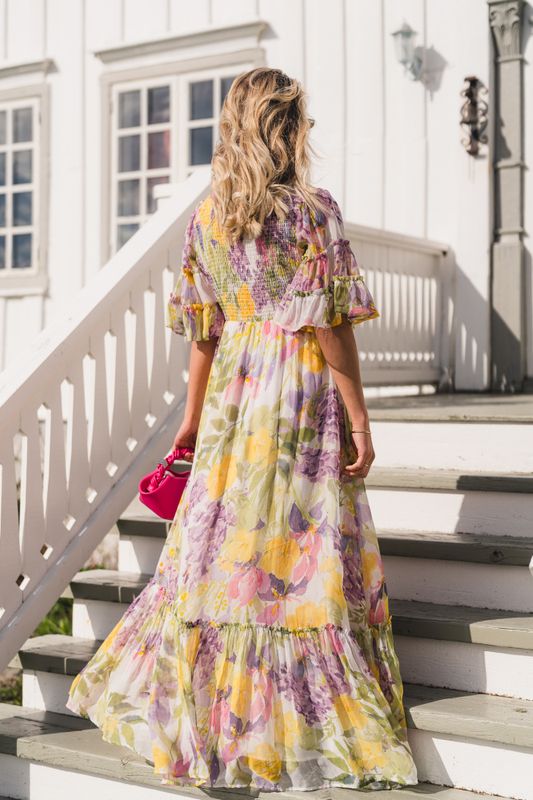Organza Smocking Dress Springfield 