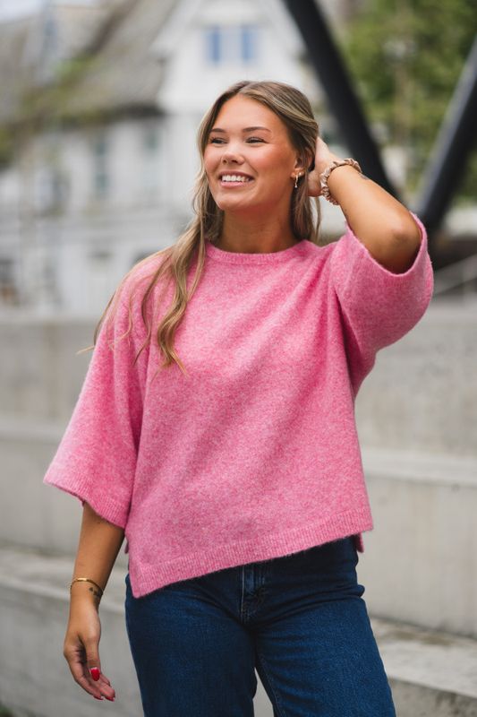 Guni Tee Pink Carnation Melange  