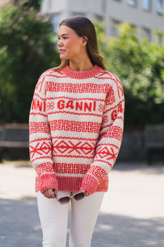 Summer Lambswool Pullover Egret 