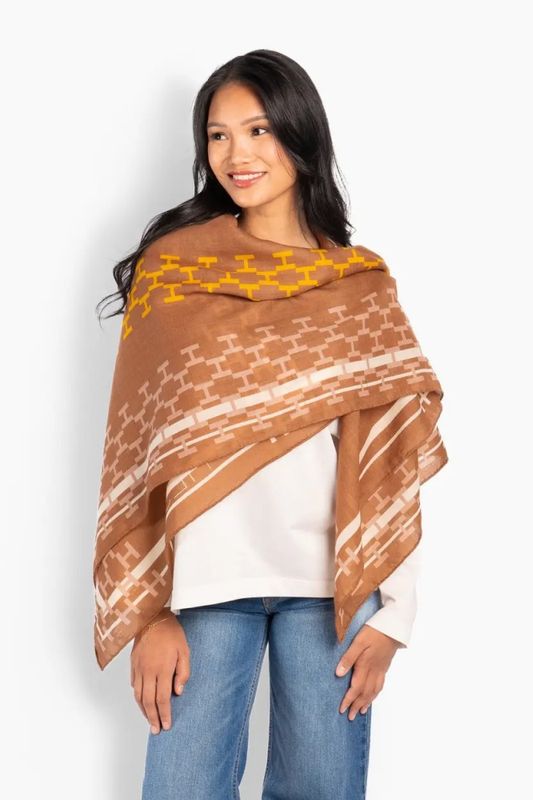 Dora Scarf Mocha Mousse 