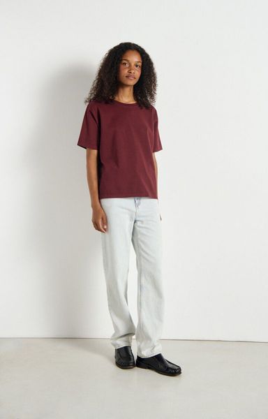 Hovedbilde Fizvalley T-Shirt Vintage Burgundy 