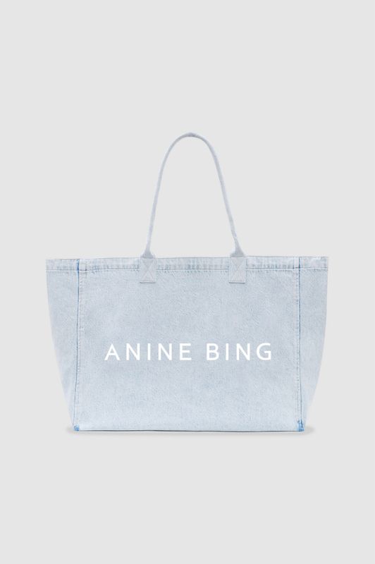 Leo Denim Tote Lucid Washed Blue 