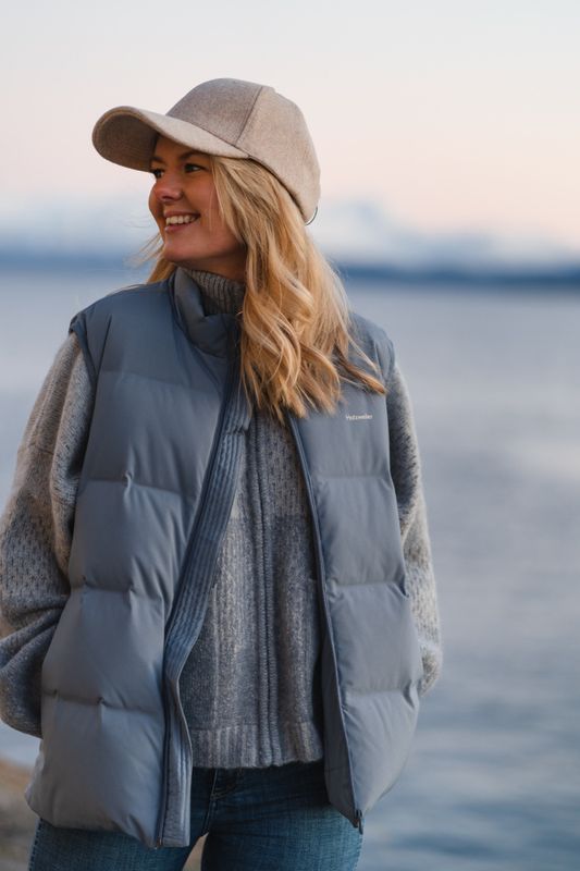 Diff Down Vest Mid Blue 