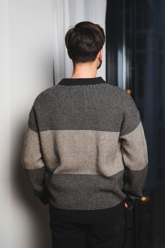 Ski Logo Crew Dark Grey Mix 