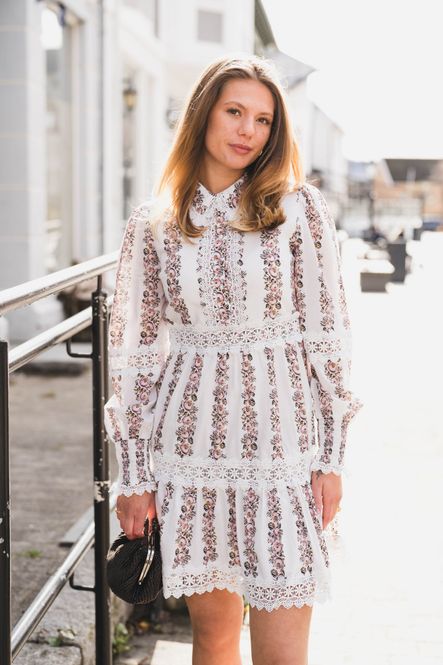 Hovedbilde Petrea LS Dress Star White Insert Print 