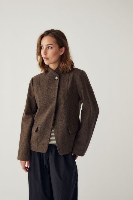 Hovedbilde Monique Blazer Tobacco Melange 