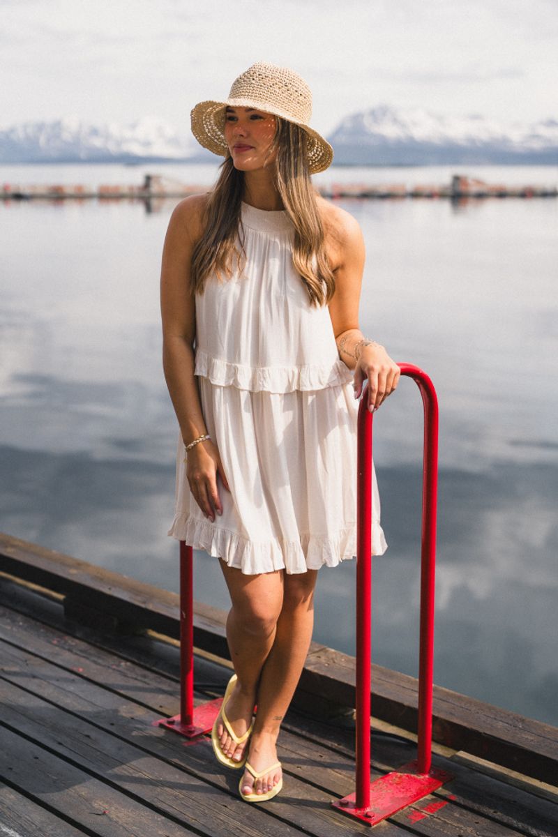 Bianca Short Dress Cream 