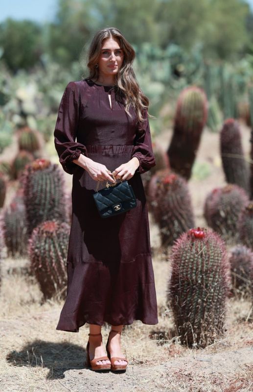 Samira Dress Mulberry 