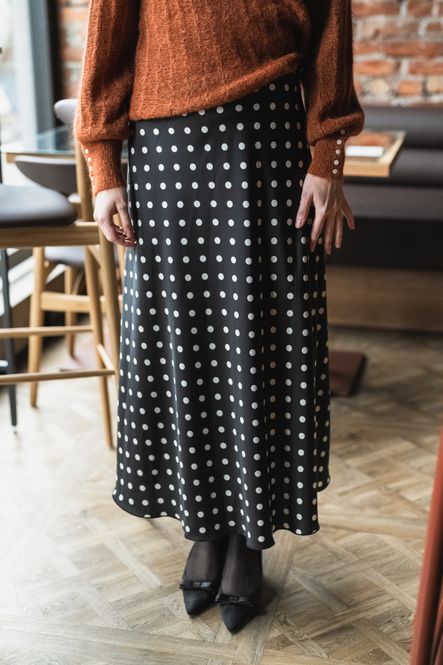 Hovedbilde Trine Skirt Black Dot 