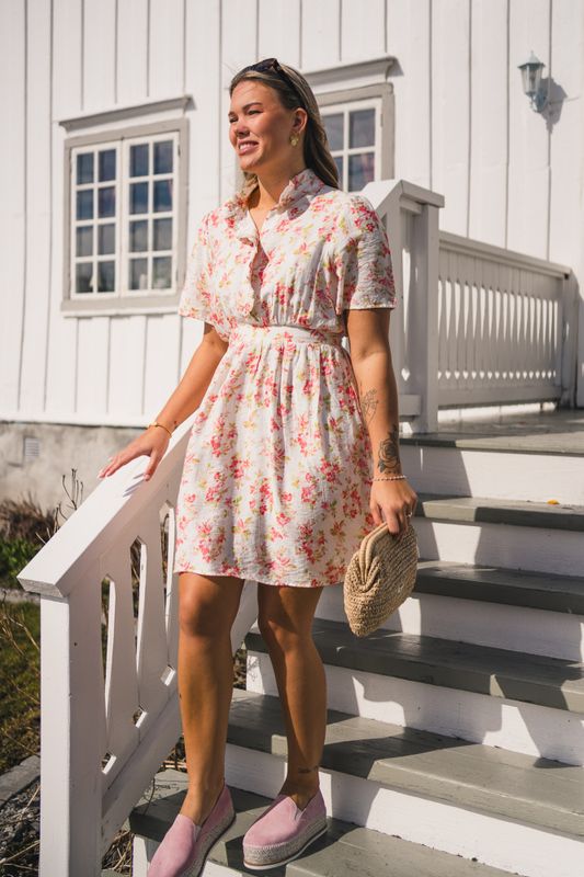 Astrid 2/4 Dress Cry Rose Flower 