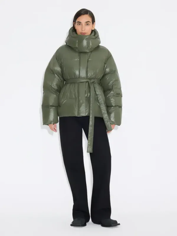 Estella Down Jacket Dark Green 
