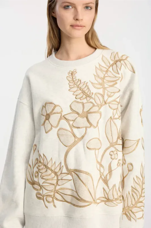 Braeden Top Light Grey 