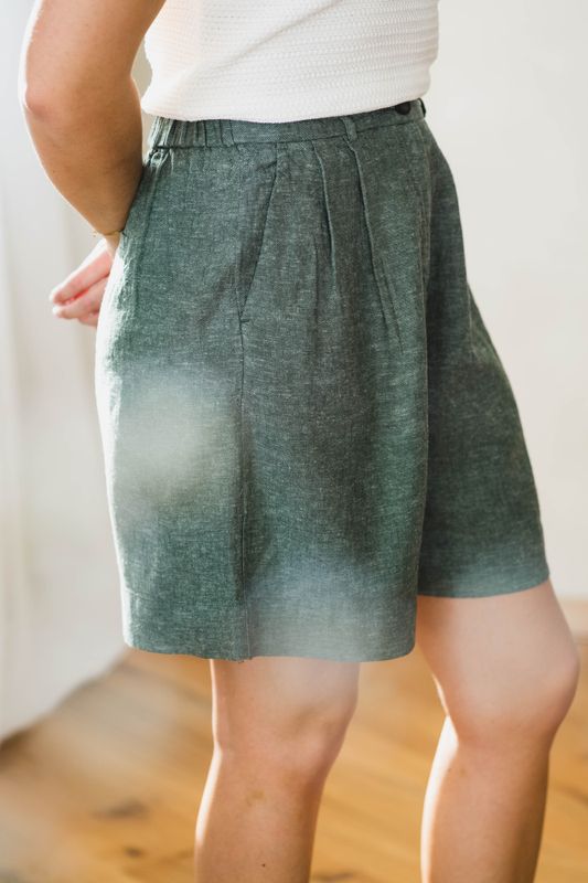 Viana Ginia HW Shorts Laurel W Melange 