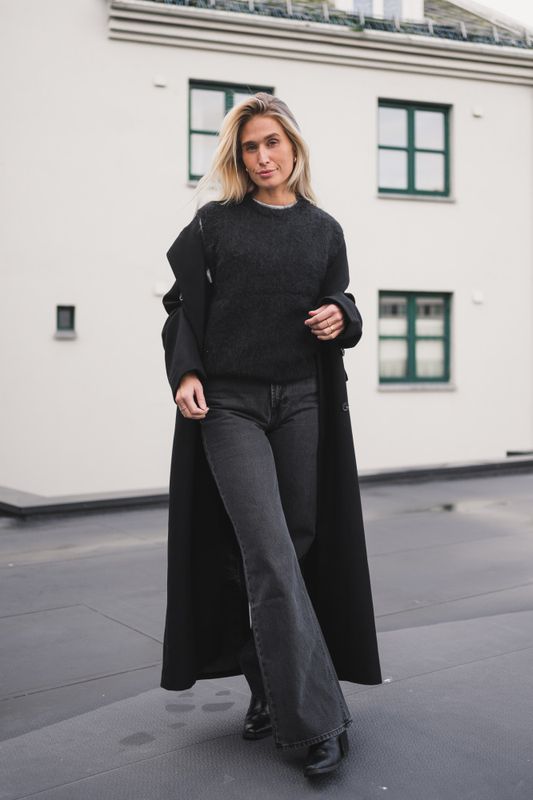 Sajill Coat 15774 Black 