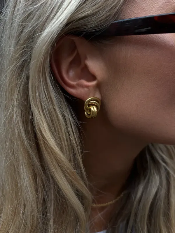 Double Knot Earrings 