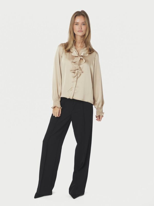 Zamola Blouse Dark Sand 