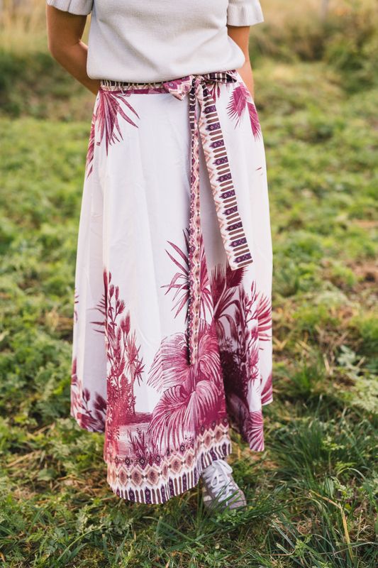 Lumine Skirt Bordeaux